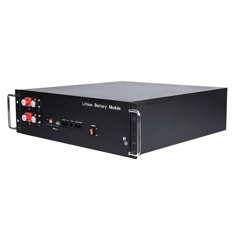 Low Voltage 30kwh 50kwh Rackmount Lifepo4 Lithium Battery Power Reserve Selection