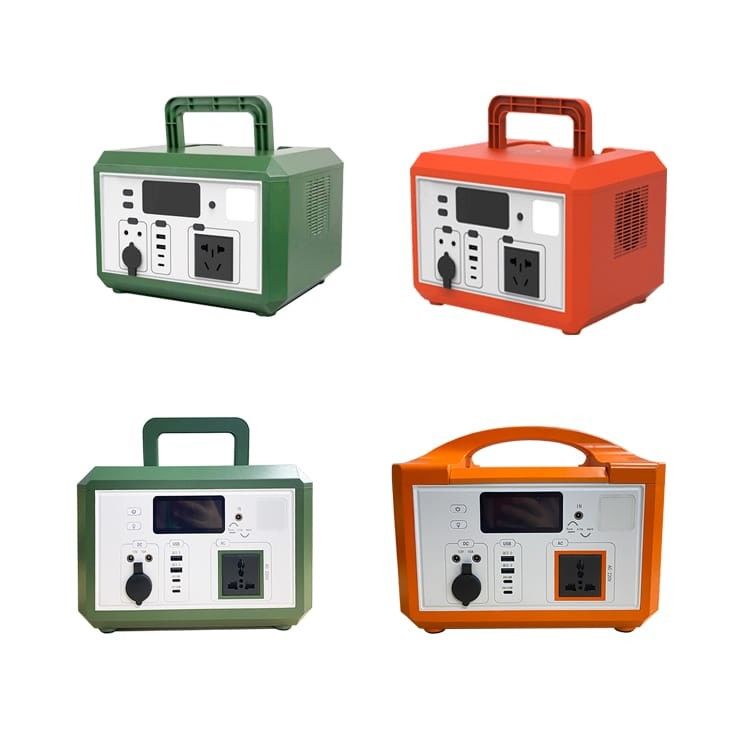 600w Portable Lifepo4 Battery Pack , Solar Power Generator For Camping Travel