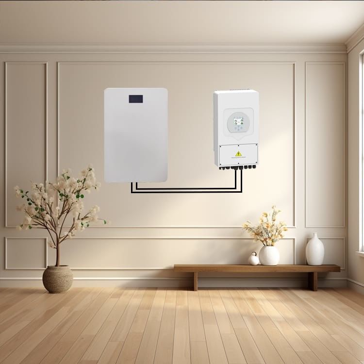 2.56kwh Wall Mounted Lithium Iron Phosphate Battery Storage For Home Solar System