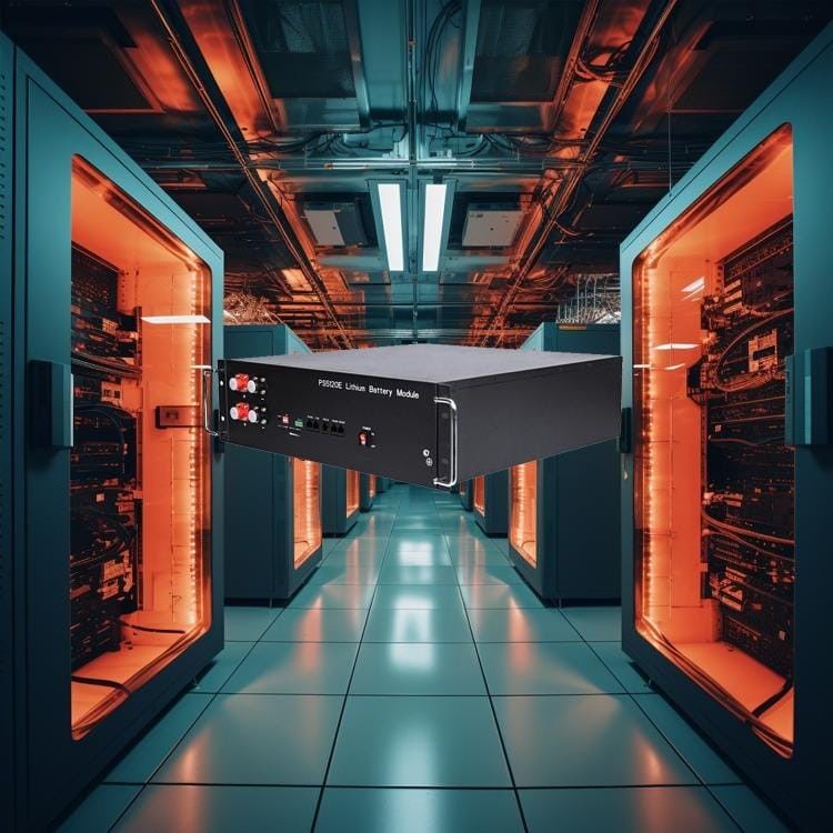 50kWh High voltage Lifepo4 Rackmount Lithium Battery Energy Storage Setup for Industrial Purposes